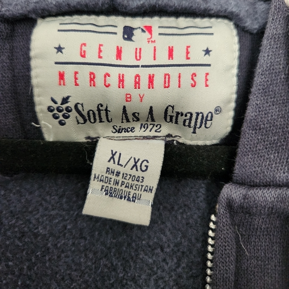New York Yankees Embroidered Printed Hood Zip Up XL - Picture 7 of 7